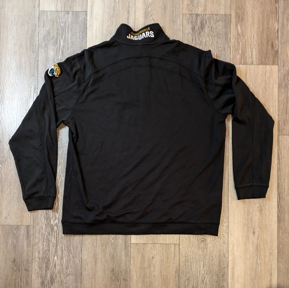 Tommy Bahama Jacksonville Jaguars 1/4 Zip Jacket Size XL - Picture 6 of 9